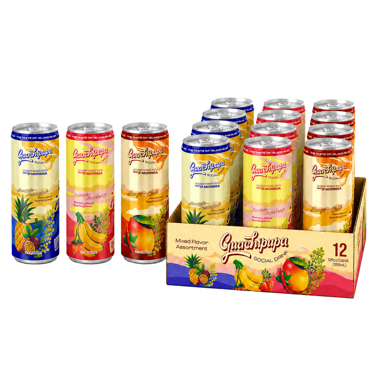12-Can Mixed Case - The perfect mix for each occasion