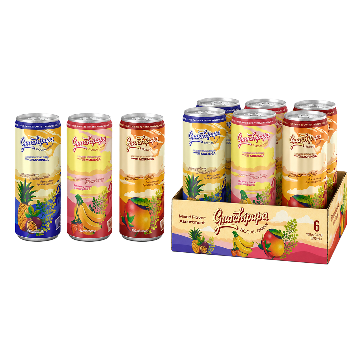 6-Can Mixed Case - Easy entry mixed pack for each occasion