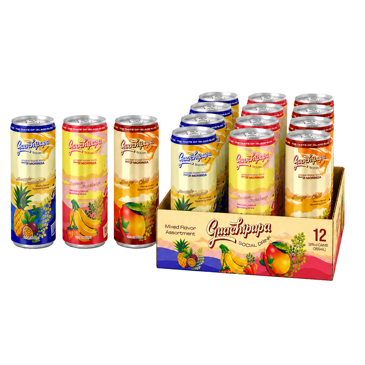 Variety Pack Guachipupa 12 cans